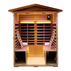 Four-person far-infrared outdoor sauna-B