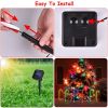 Solar Christmas Candy Cane Light IP55 Waterproof Stake Light