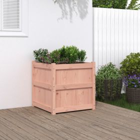 Garden Planter 23.6"x23.6"x23.6" Solid Wood Douglas