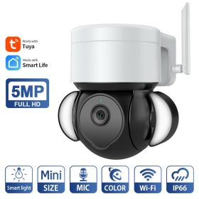 Graffiti 4G Outdoor Surveillance Camera Courtyard Lighting (Option: 5MP-EU)