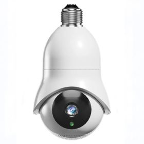 Dual Band Outdoor Night Vision High-definition Light Bulb Monitoring Wireless (Option: 100W720P 64G Memory Card-1MP-Smart Night Vision)