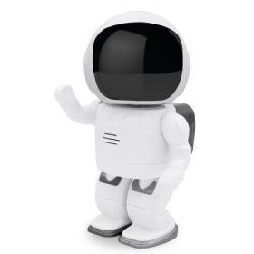 Astronaut Robot Camera IP Wifi Wireless P2P Security Surveillance Night Vision IR Home Security Robot Baby Monitor (Option: Logo)