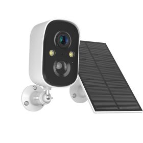 Household 4G Wireless Monitoring Solar Power Low Power Battery Camera (Option: Wifi With Solar Panel)